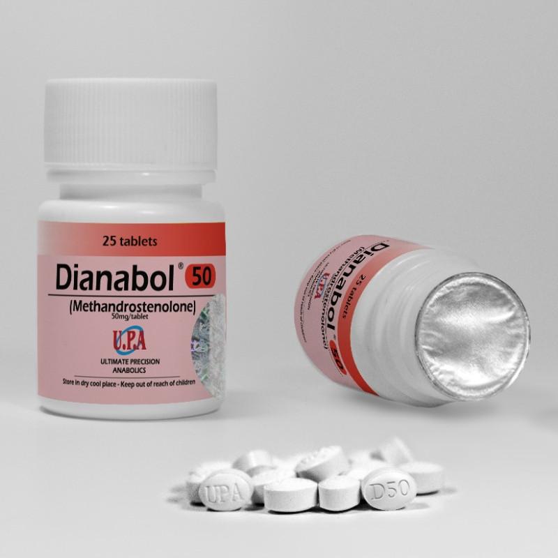 UPA Dianabol 50mg/25 Tabs
