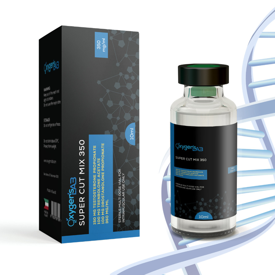 Oxygen Labs SuperCut Mix 350mg/10ml(Test prop,masterone,tren ace)