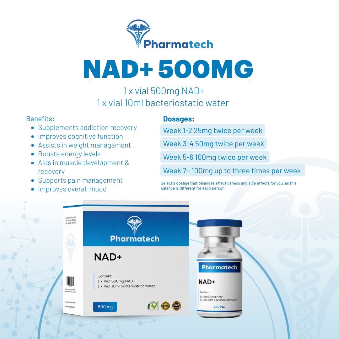 Pharmatech NAD+ 500mg