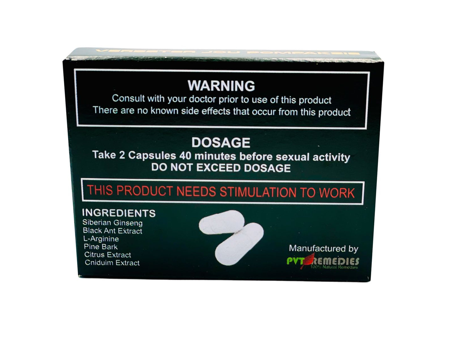 Erection Booster 15 Tabs