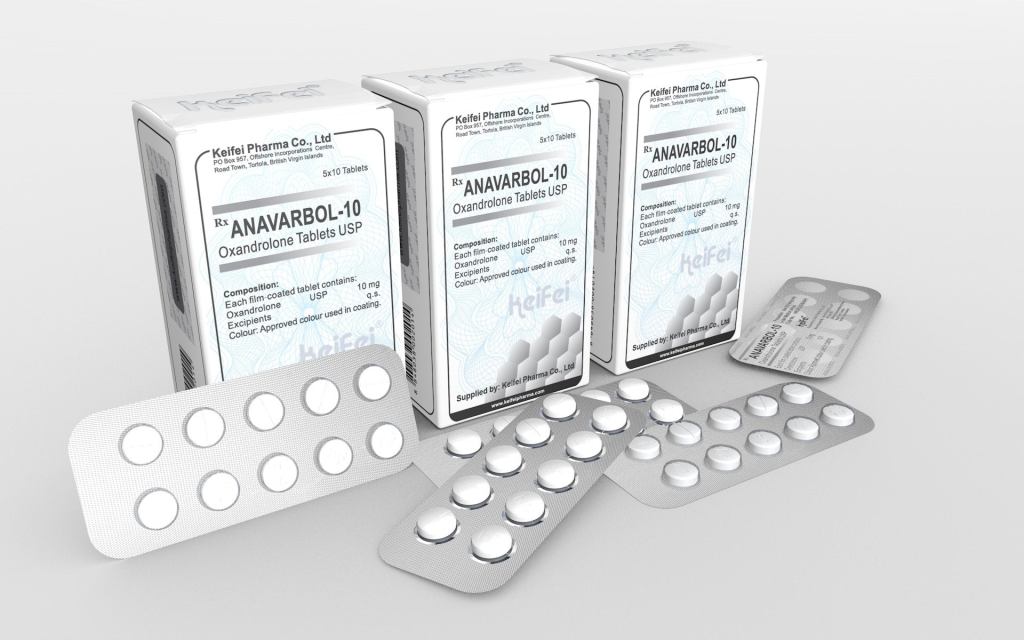Keifei Anavar 100 Tabs 10mg
