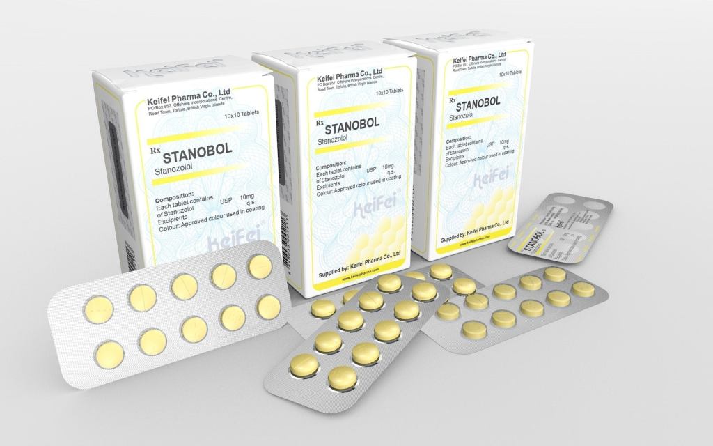 Keifei Winstrol 100 Tabs 10mg