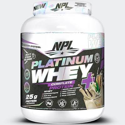 NPL Platinum Whey 1kg Vanilla Bean