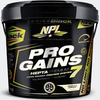 NPL Pro Gains 4kg Vanilla Cream