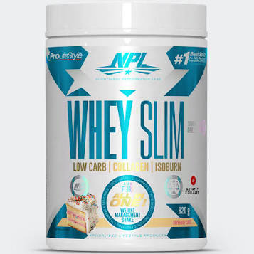 NPL Whey Slim 820g Birthday Cake