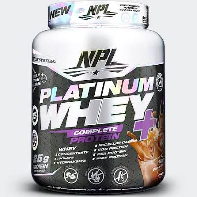 NPL Platinum Whey 2kg Caramel Fudge