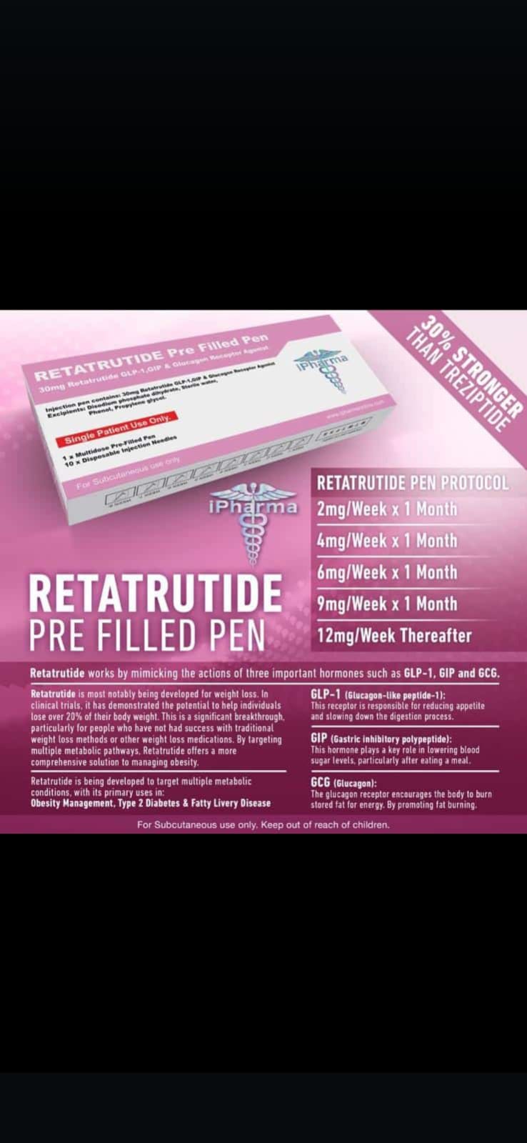 Ipharma Retatrutide 30mg Pen