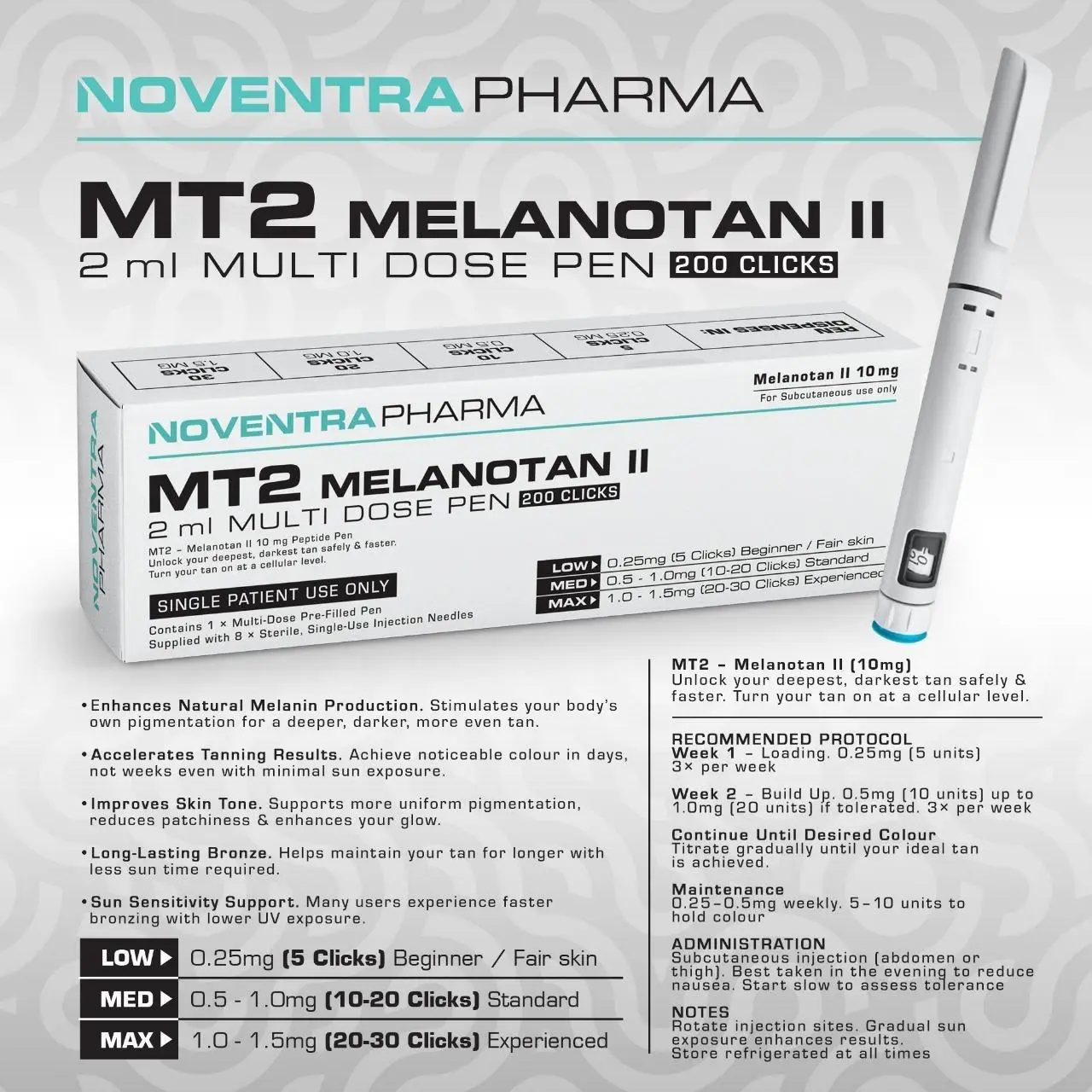 Noventra Melanotan 2