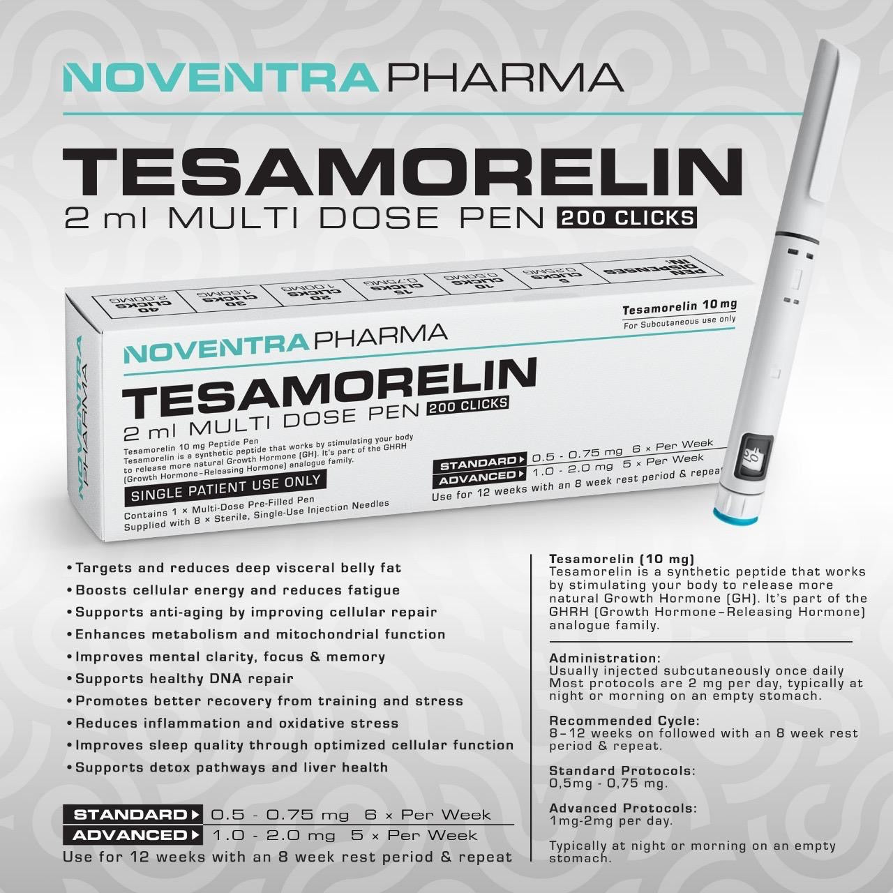 Noventra Tesamorelin